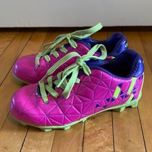 Classic Sports Little Girls Athletic Cleats Sz 12